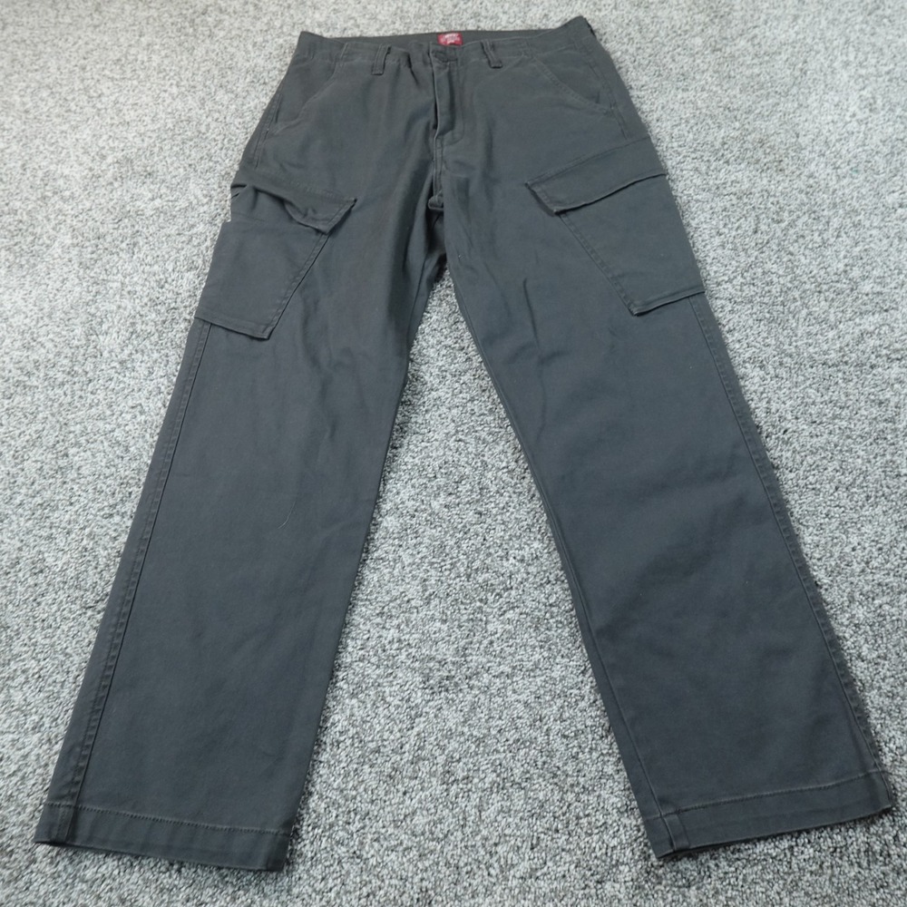 Levis Pants Mens 31X30 Gray XX Cargo Tapered Utility Work Skate Stretch Hiking